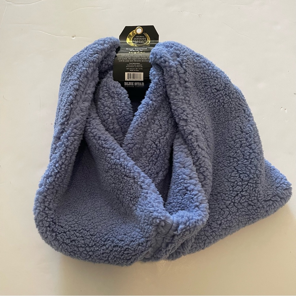 Blue Star Clothing Company Sherpa Infinity Scarf